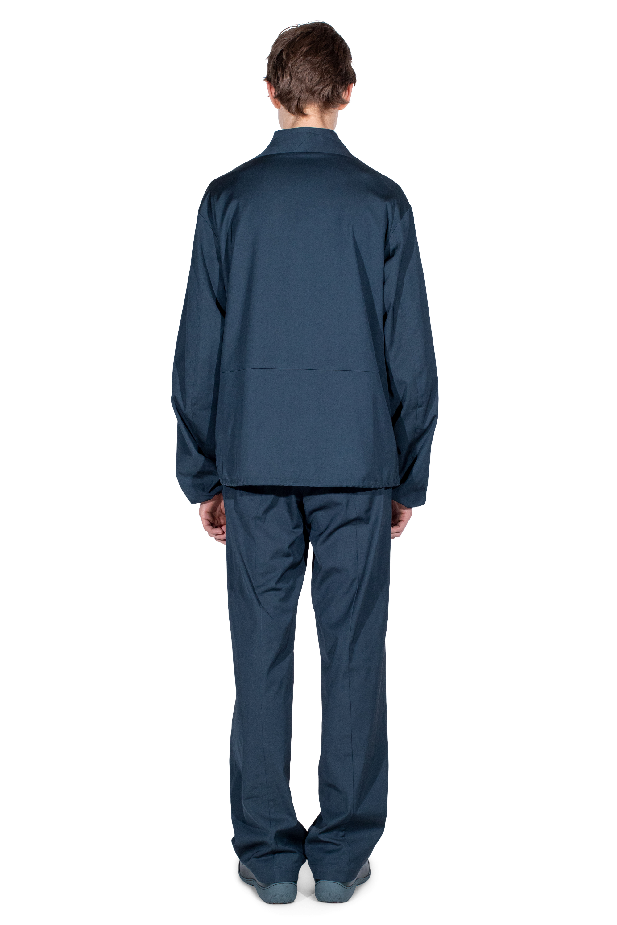 Kiko Kostadinov Outerwear ERDIKO Jacket veste bleu pétrole