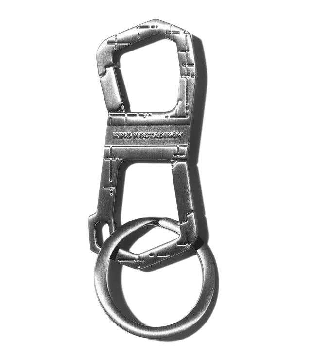 Kiko Kostadinov Accessories REX Karabiner mousqueton métal, double clip