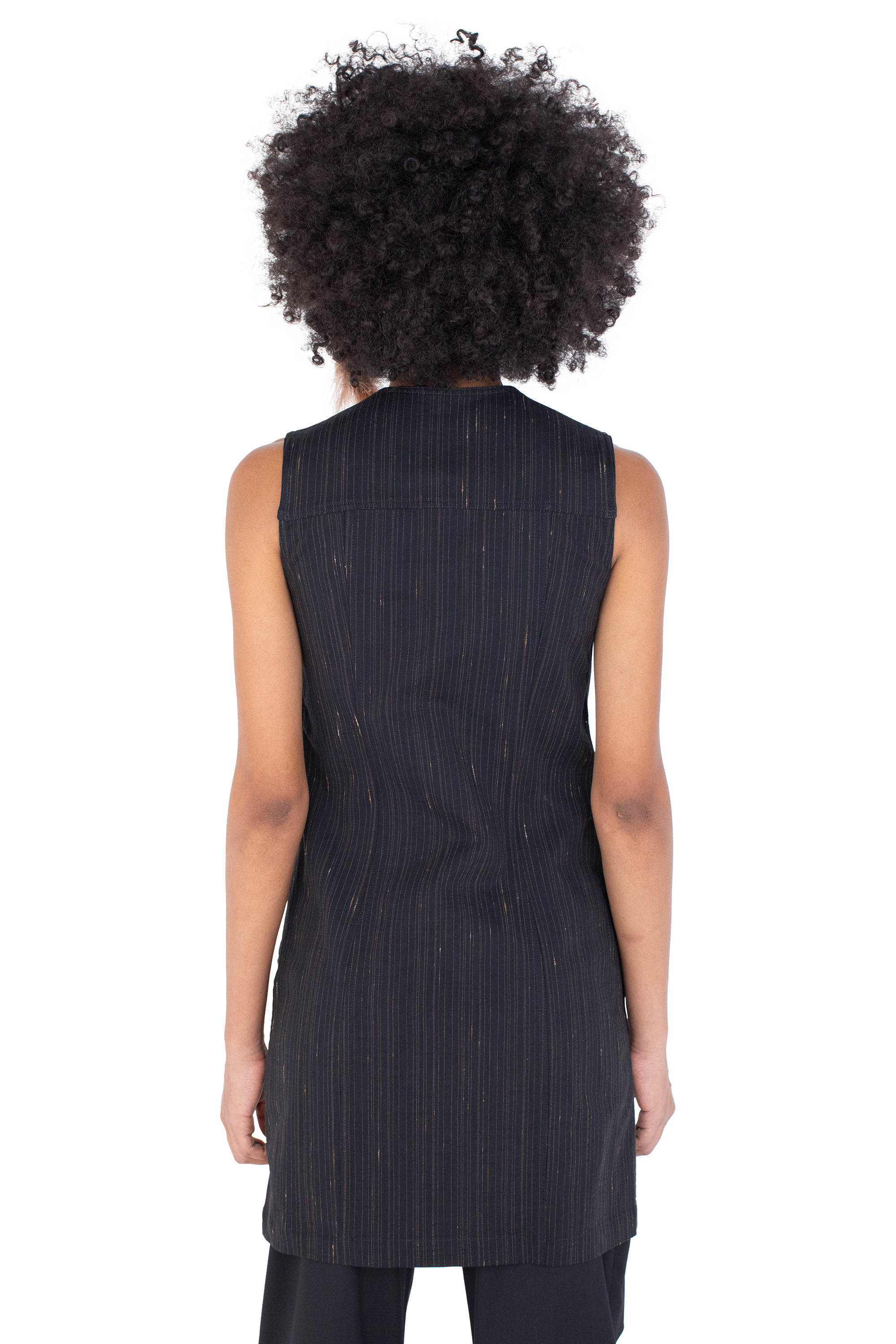 Kiko Kostadinov Dresses KOEL Tunic tunique Charcoal & Rose zippée