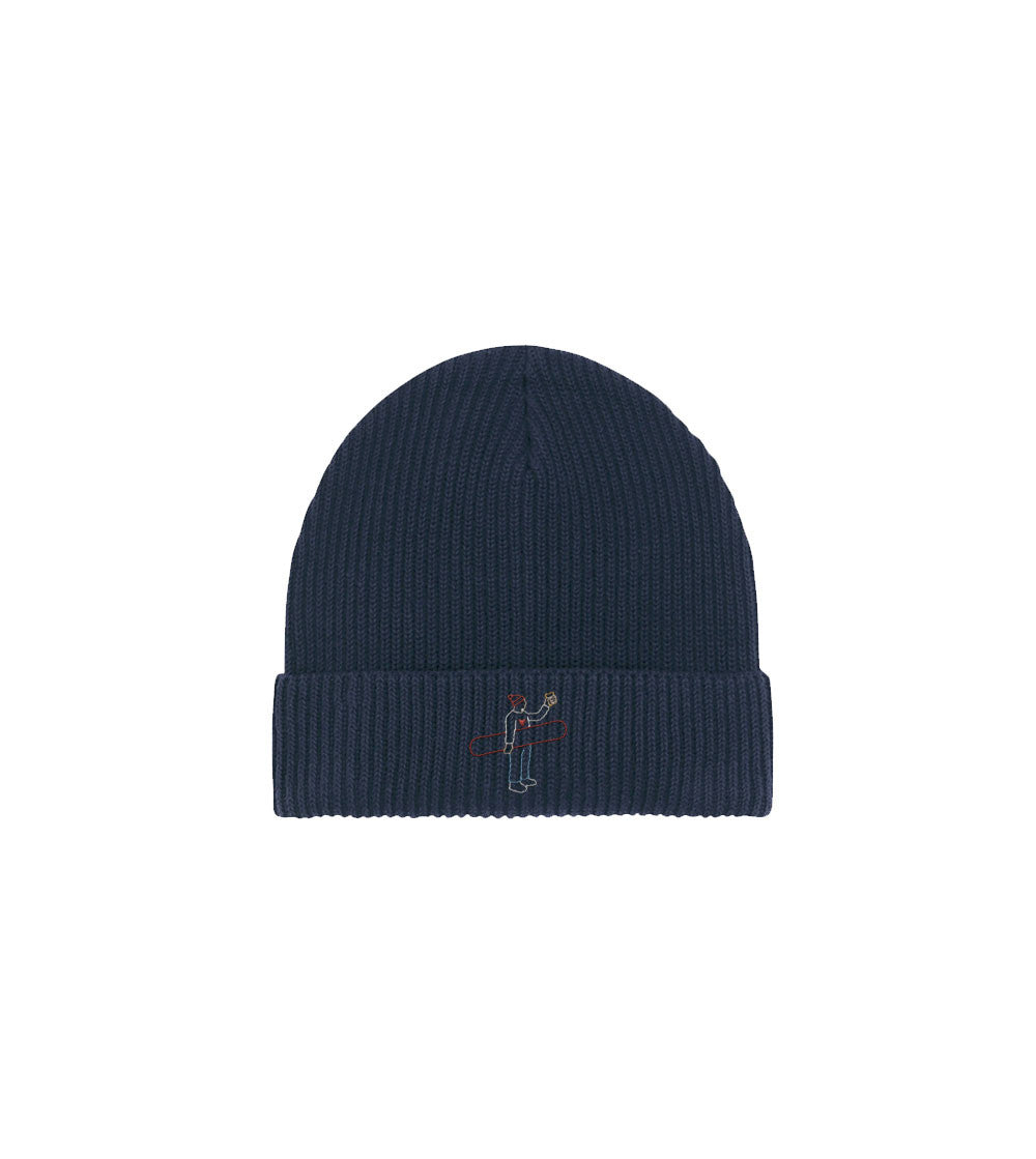 Juste Un T-shirt Bonnets Bonnet Brodé Snowbeer bonnet apéro