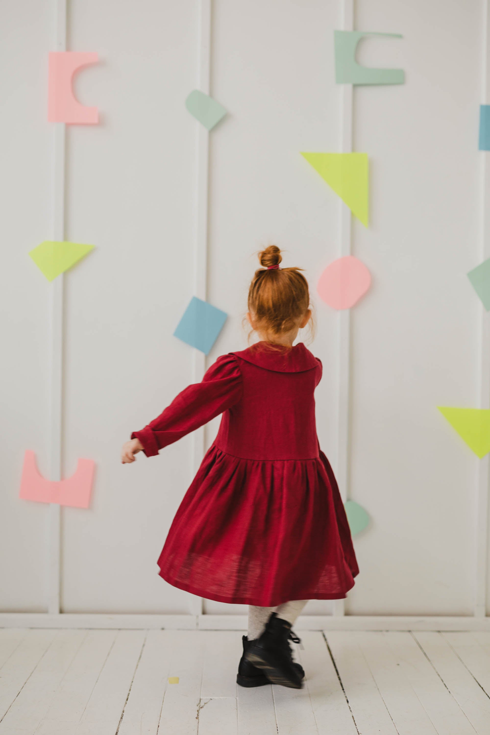 Laumė linen Kids Clothing Gužė robe fille en lin