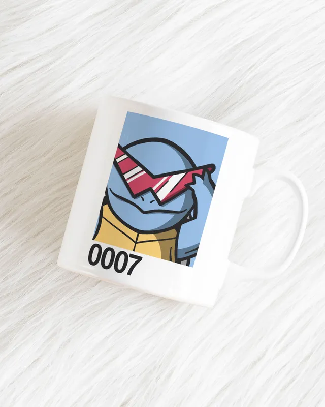 Juste Un T-shirt Mugs Carapuce mug Pokémon anse au choix