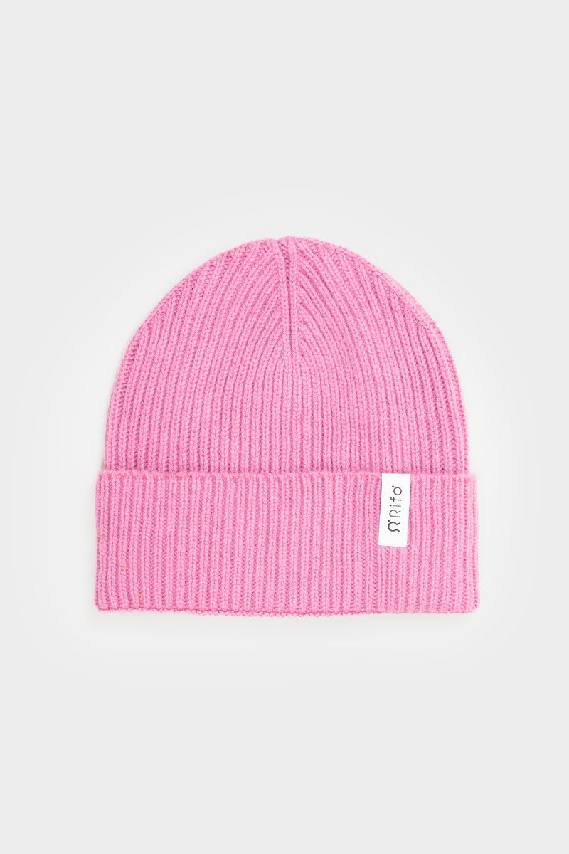 Rifo Bonnets Bonnet Marcello unisexe en cachemire recyclé noir