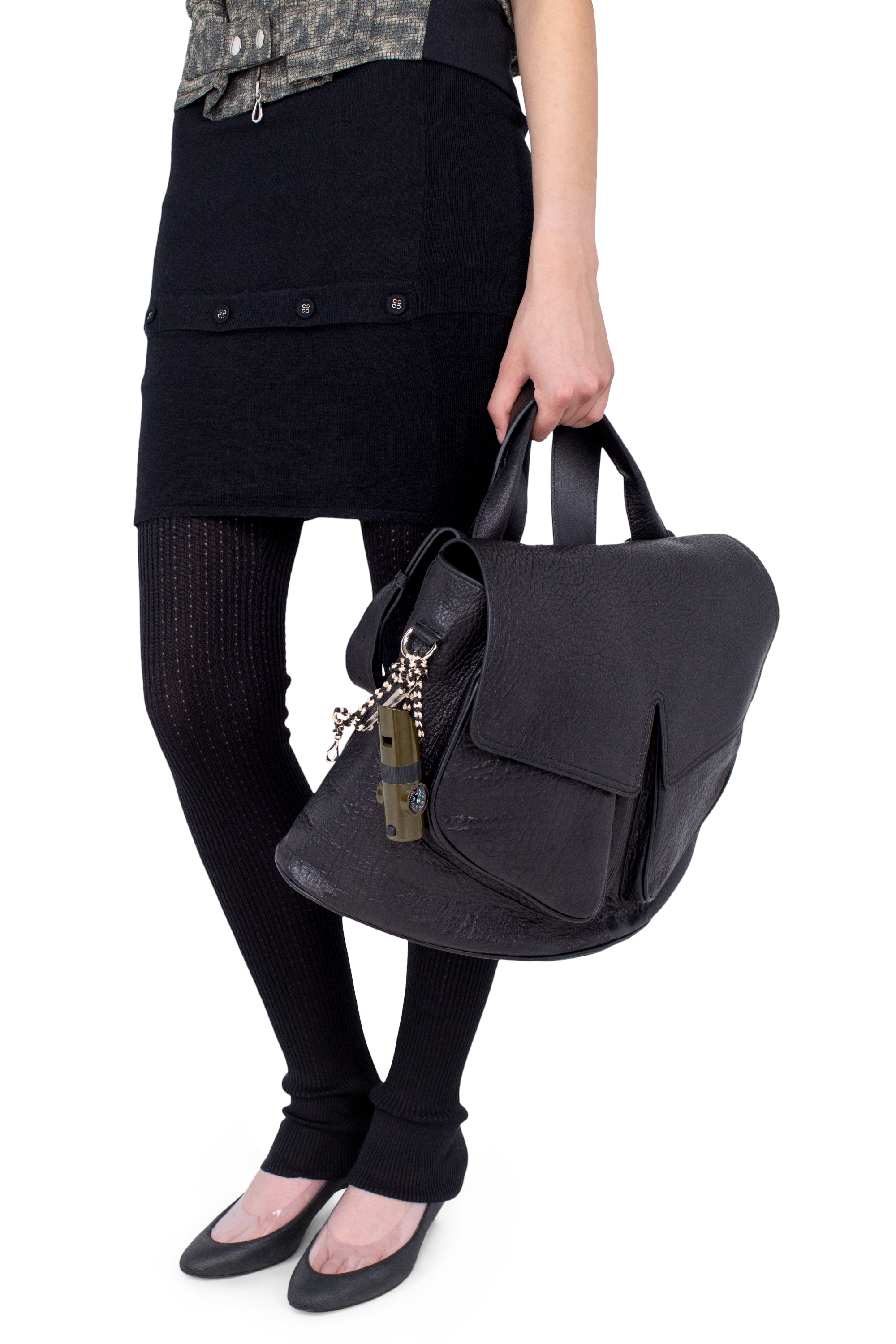 Kiko Kostadinov Bags MEZULARI Bag sac besace noir cuir