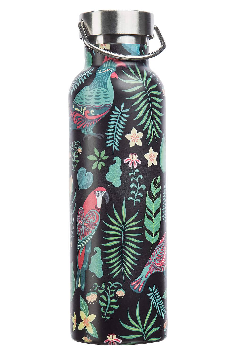 Sourire Multicolore Sacs et pochettes Gourde thermos perroquet gourde 600 ml en inox
