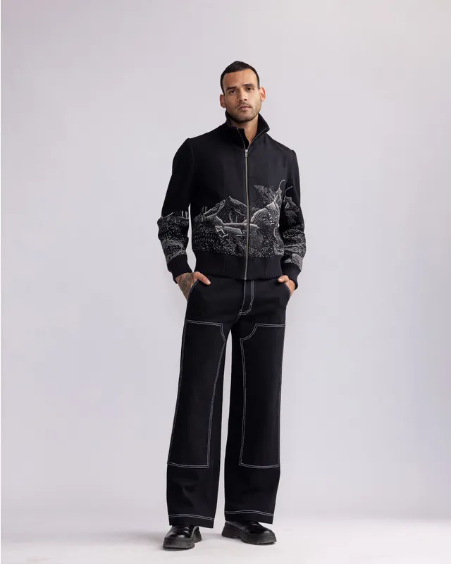 COUNTRYMADE Jackets TOPOGRAPHY PLACEMENT BOMBER bomber brodé