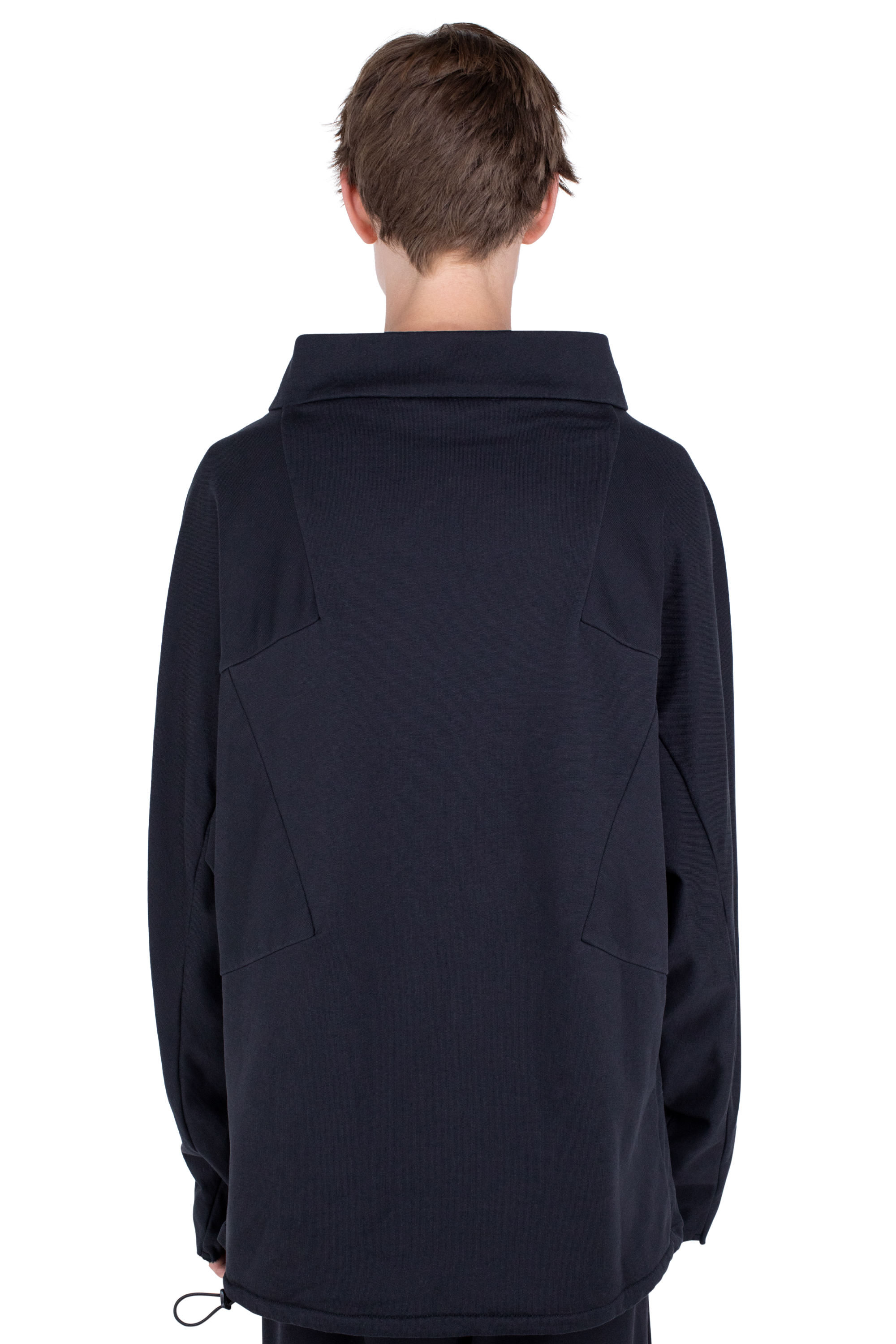 Kiko Kostadinov Tops VELEKA Pullover pull Charcoal coton biologique