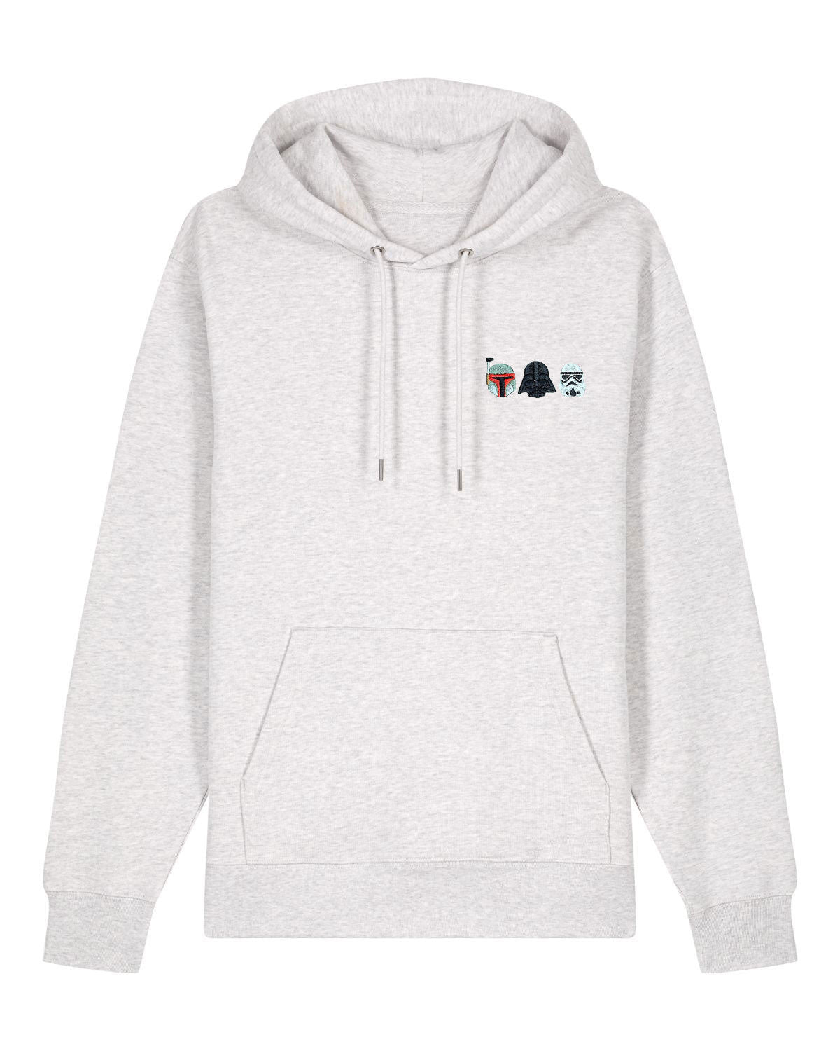 Juste Un T-shirt Sweats à Capuche Star Wars Sweat coton bio brodé