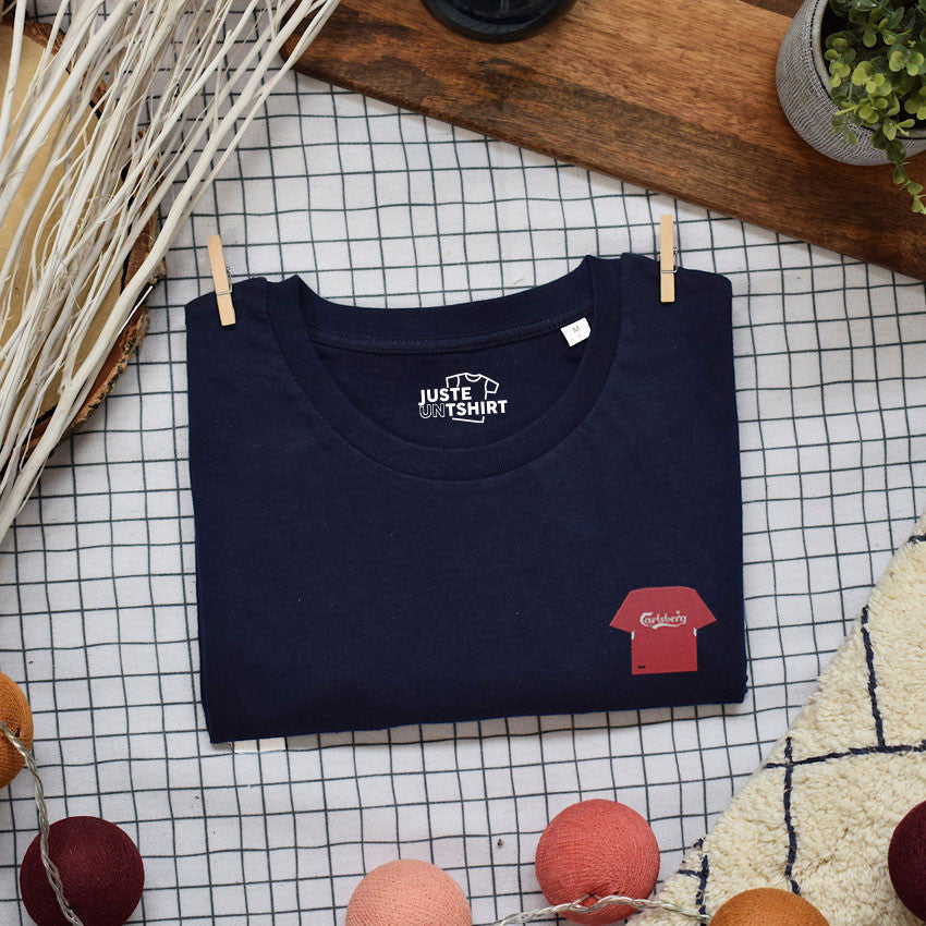 Juste Un T-shirt T-shirts Brodés Liverpool FC t-shirt blanc