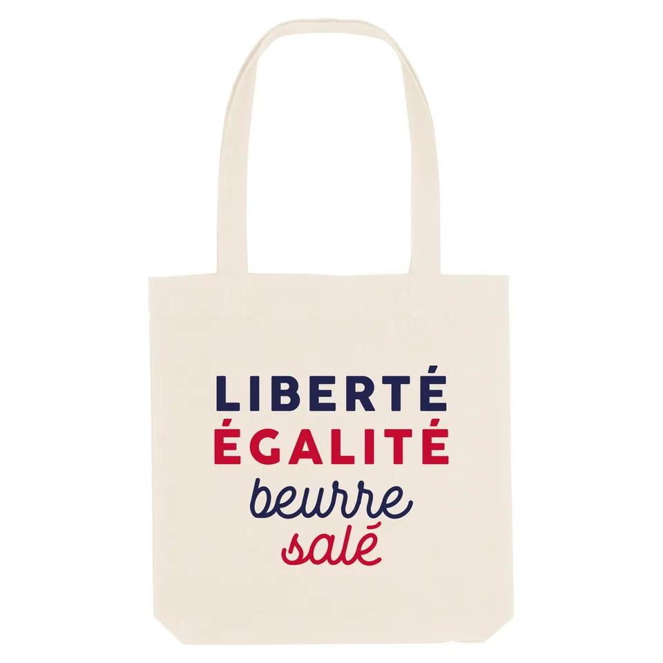 Juste Un T-shirt Tote Bags Beurre Salé tote bag naturel