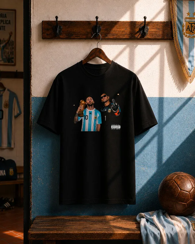 Juste Un T-shirt T-shirts Imprimés Coupe du Monde 2026 - Argentine t-shirt blanc
