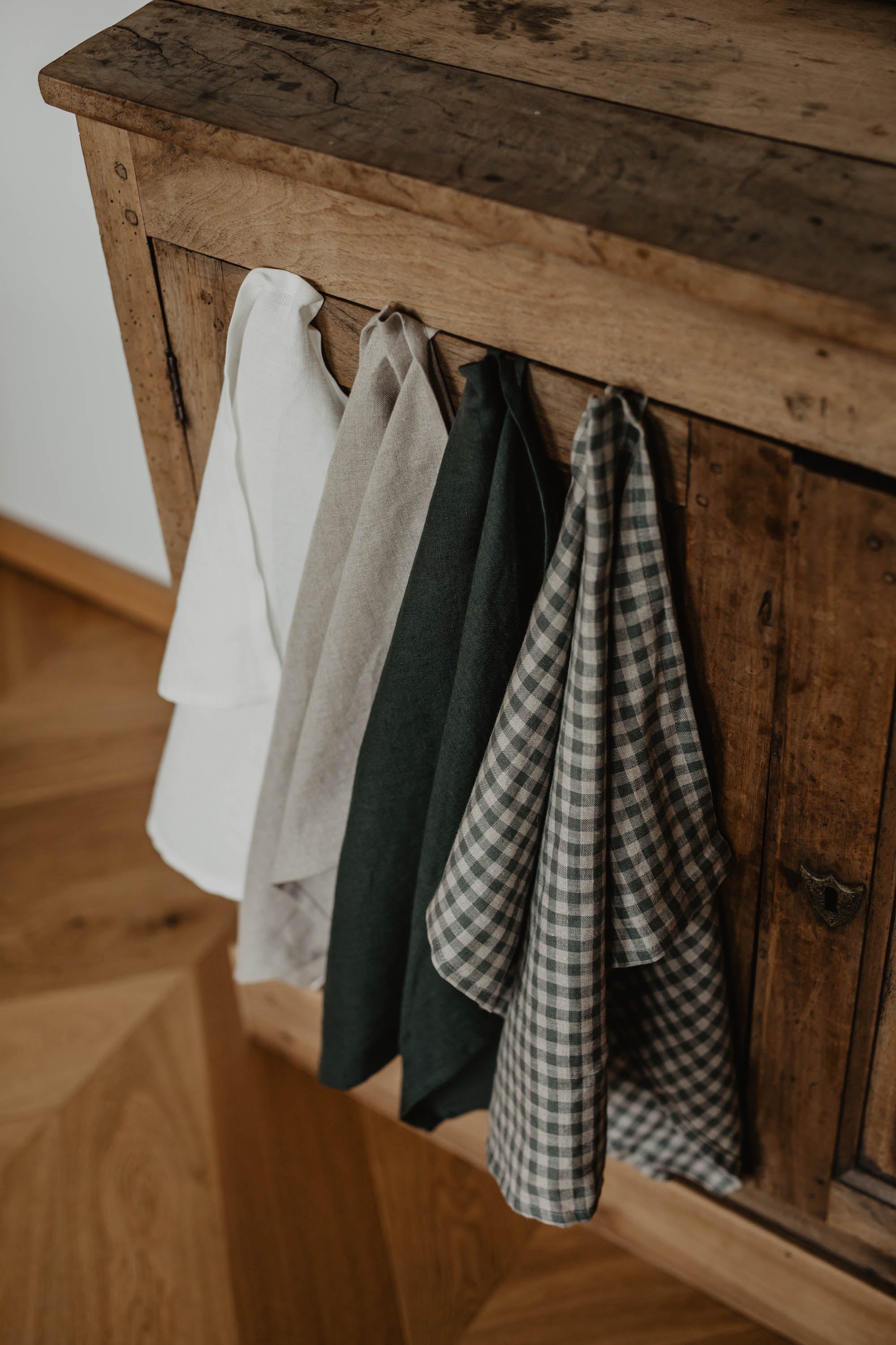 Laumė linen Home Edit torchon en lin naturel absorbant