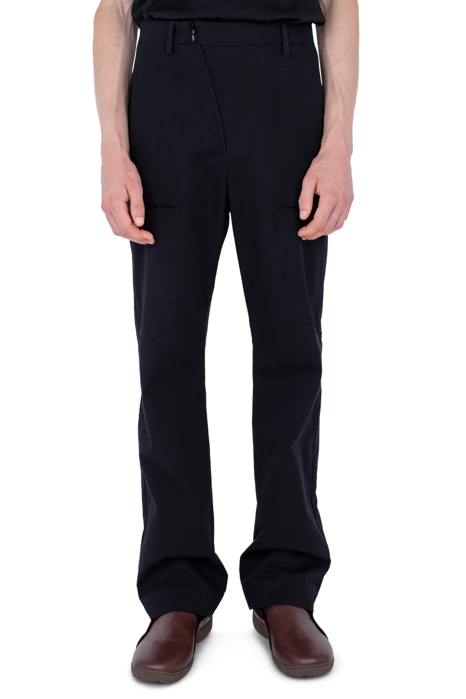 Kiko Kostadinov Bottoms GRAATSMA Trouser pantalon Shadow Black coton bio