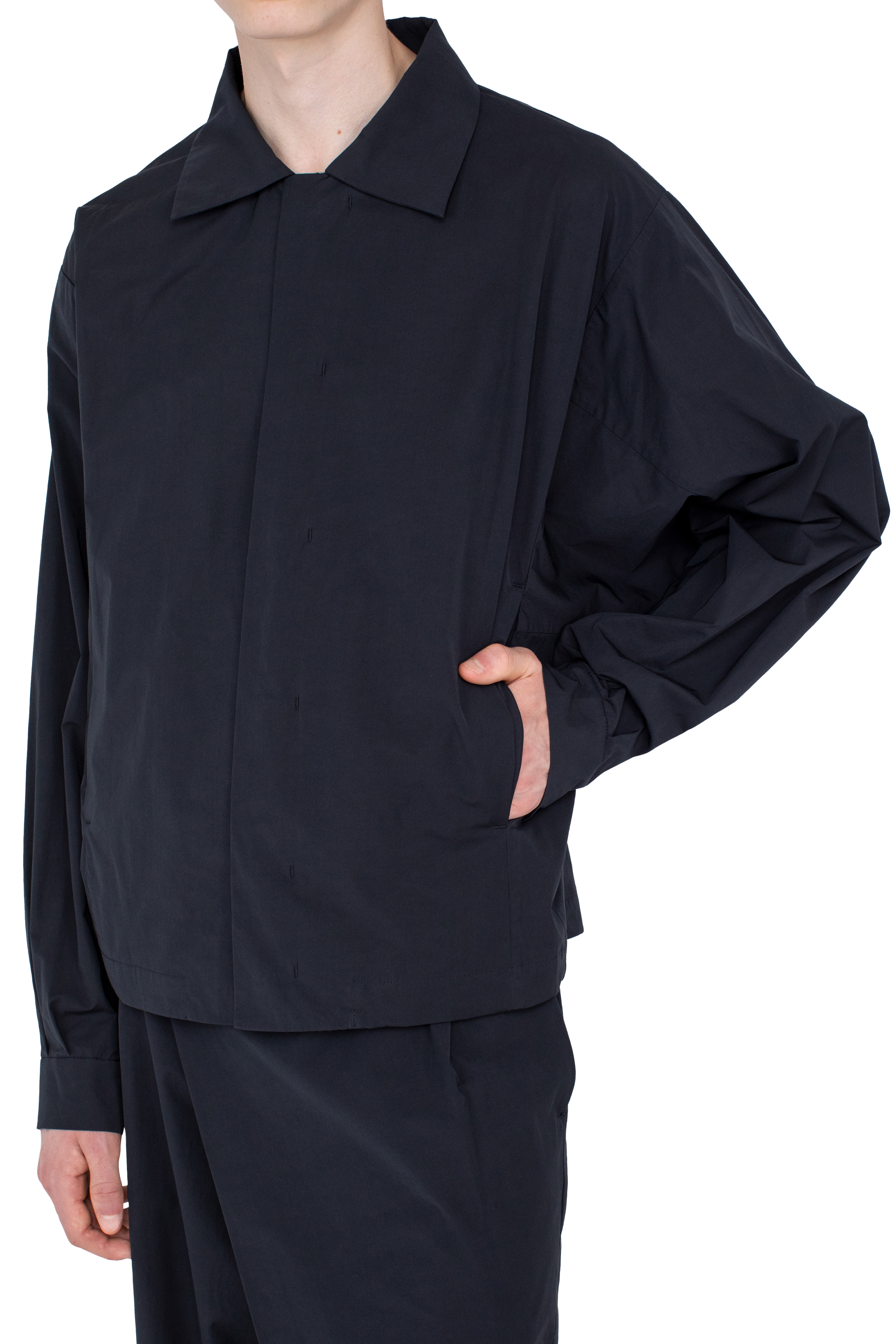 Kiko Kostadinov Outerwear KIPPEL Light Blouson blouson Pitch Black déperlant