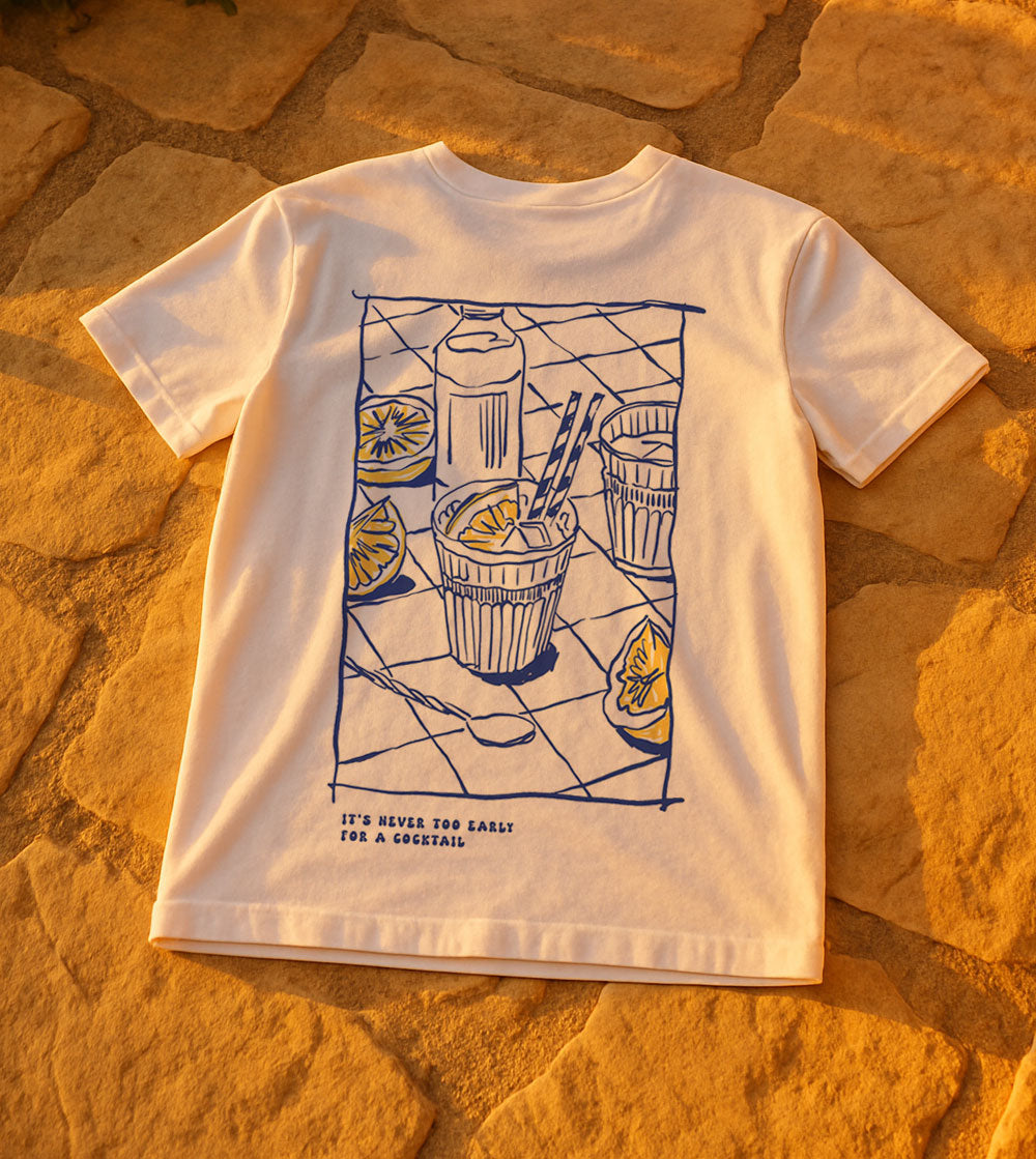 Juste Un T-shirt T-shirts Imprimés Jamais trop tôt t-shirt imprimé coton biologique
