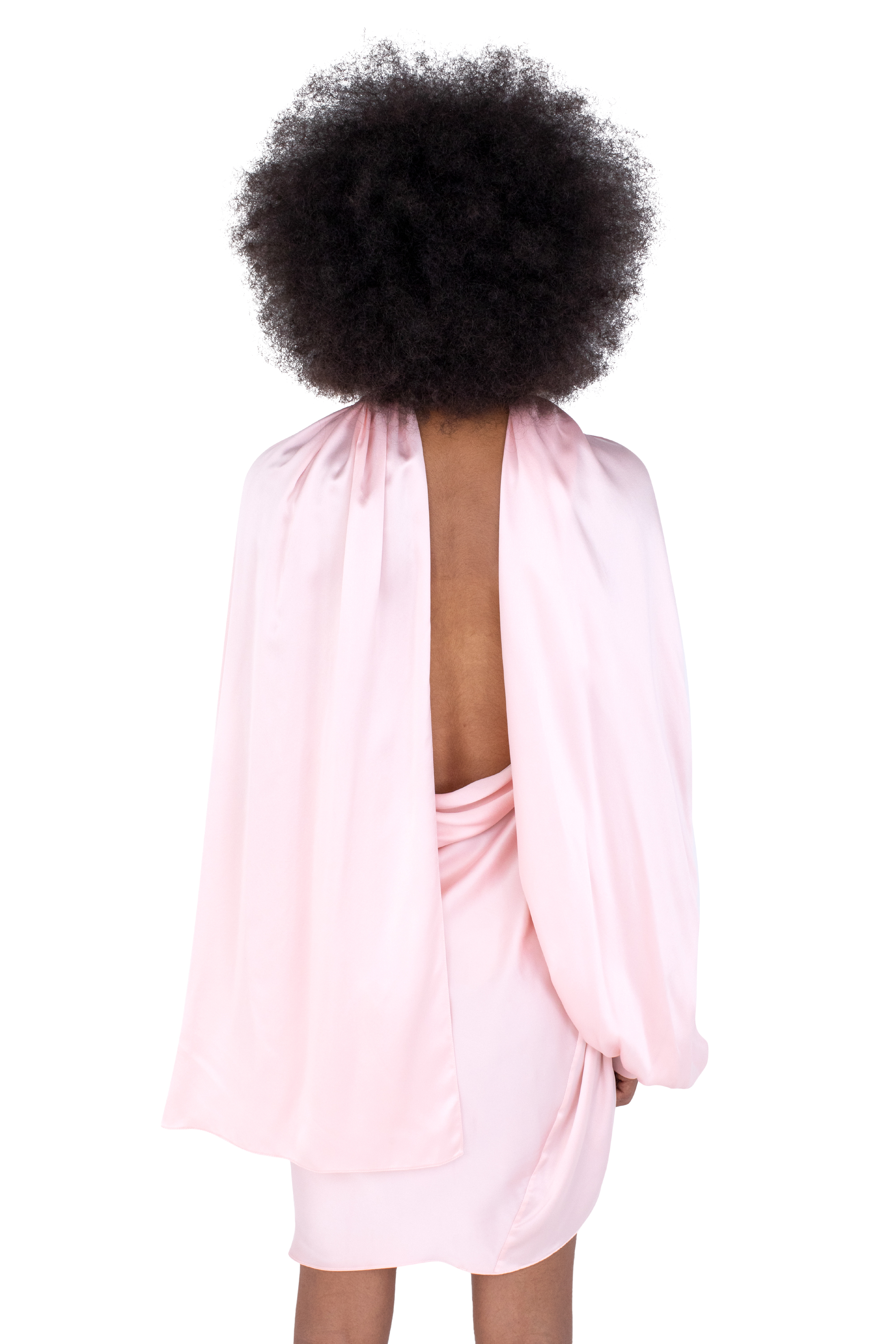 Kiko Kostadinov Dresses CASPIAN Dress robe Prism Pink soie