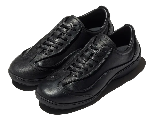 Kiko Kostadinov Shoes SARGO chaussures Antique Black en cuir
