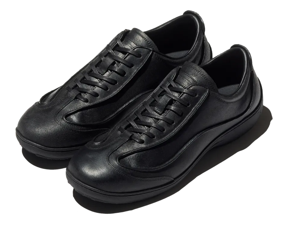 Kiko Kostadinov Shoes SARGO chaussures Antique Black en cuir