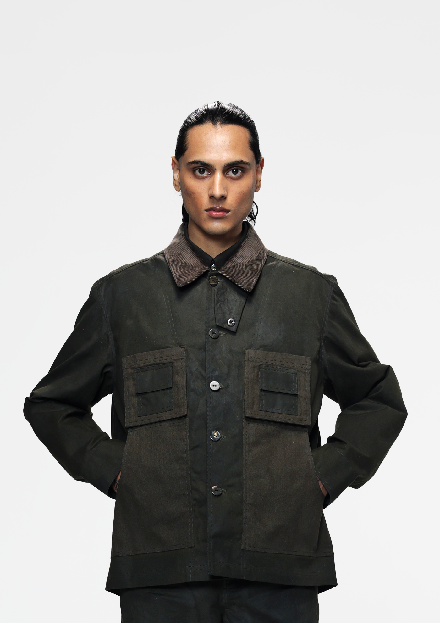 COUNTRYMADE Jackets Military Waxed Canvas Jacket veste toile cirée