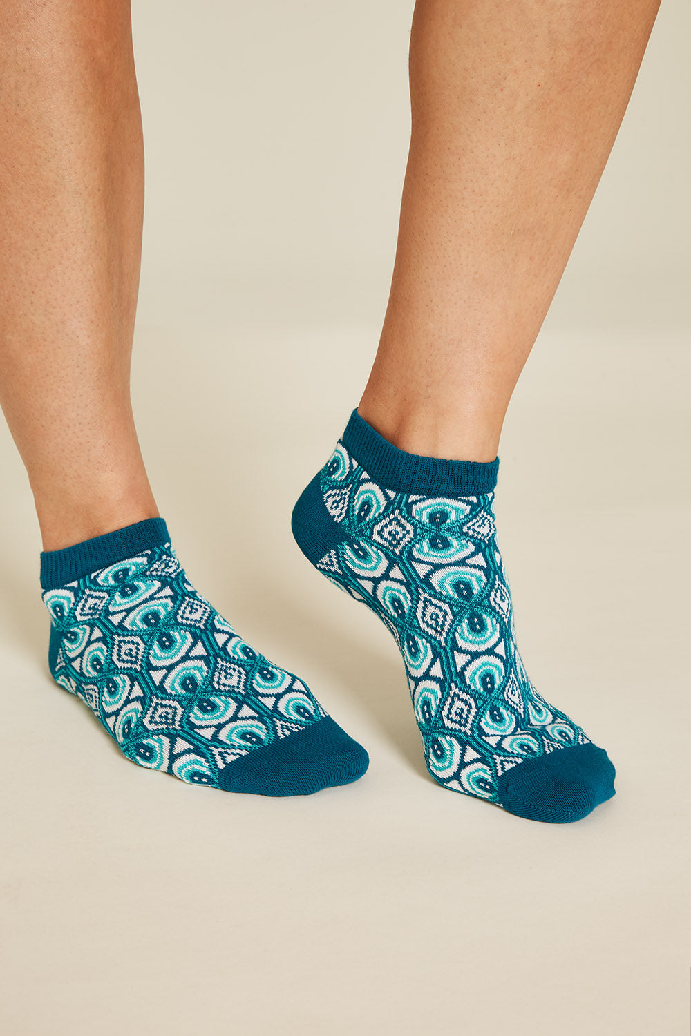 Sourire Multicolore Chaussettes femme Socquettes Lake 35-38 coton bio