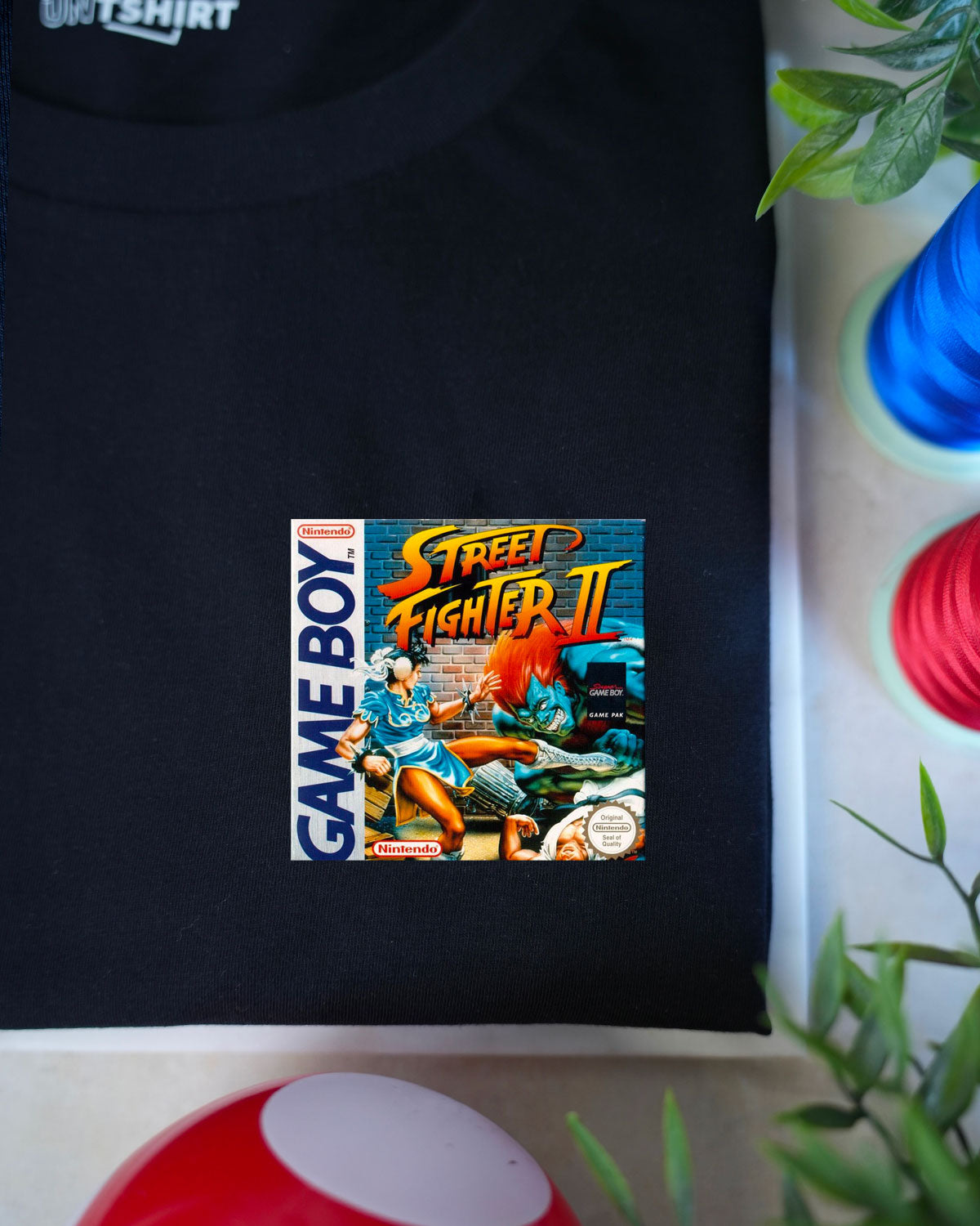 Juste Un T-shirt T-shirts Brodés Street Fighter 2 t-shirt blanc