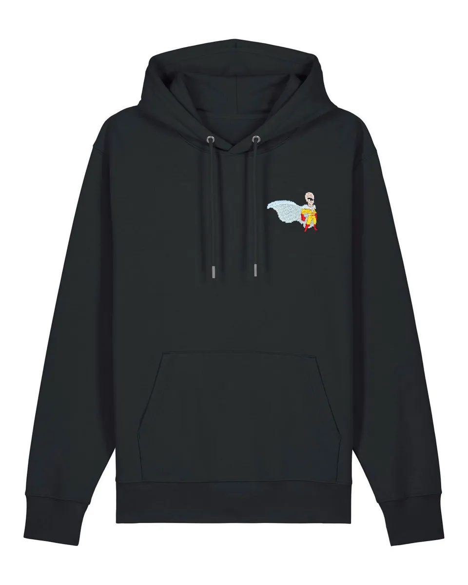 Juste Un T-shirt Sweats à Capuche One Punch Man sweat brodé