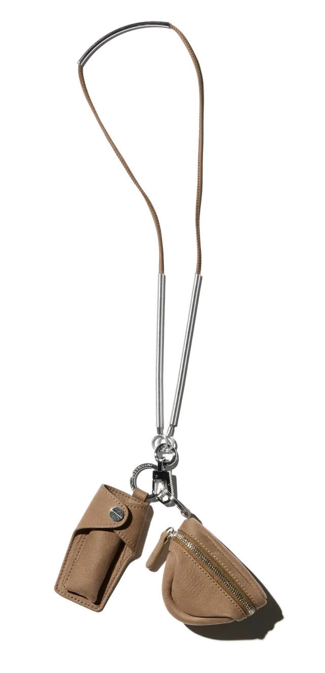 Kiko Kostadinov Bags PRION Multipurpose Carrier porte-accessoires Fossil OS cuir