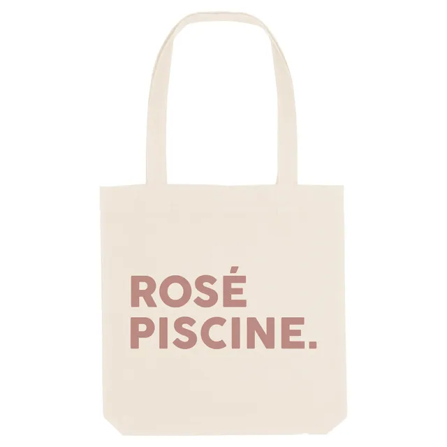 Juste Un T-shirt Tote Bags Rosé Piscine tote bag