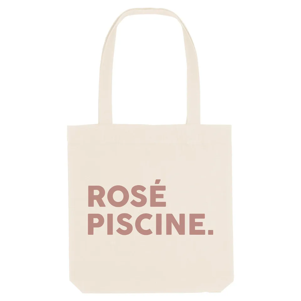 Juste Un T-shirt Tote Bags Rosé Piscine tote bag
