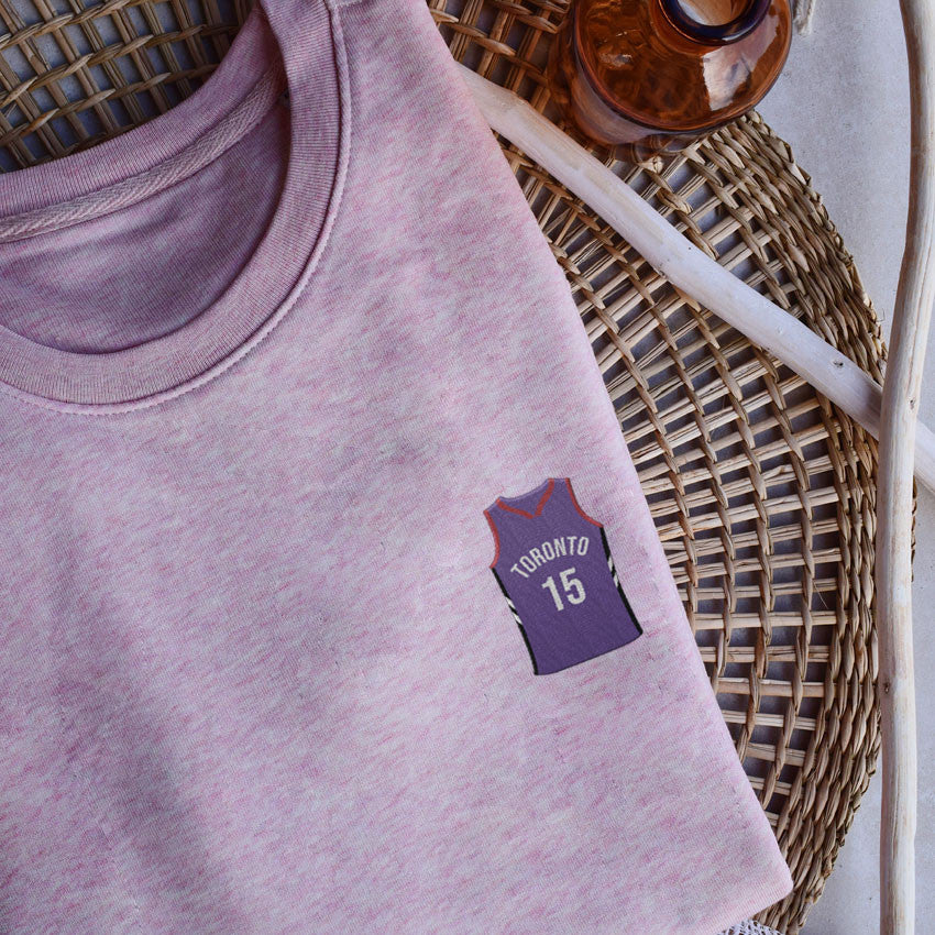 Juste Un T-shirt Sweats Brodés Toronto sweat brodé basket