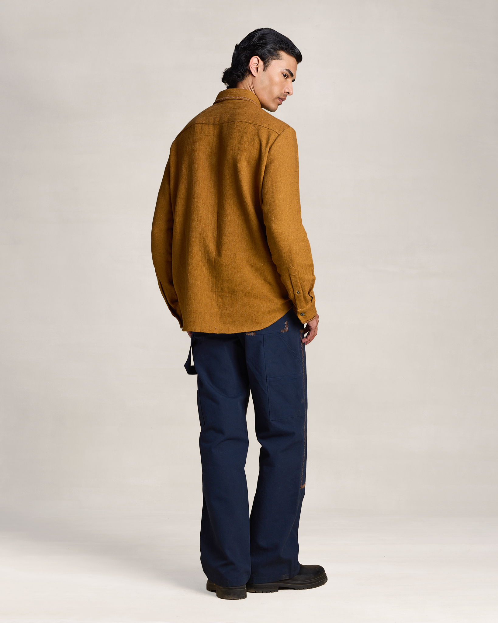 COUNTRYMADE Shirts WELDED SHIRT chemise S broderie de coutures
