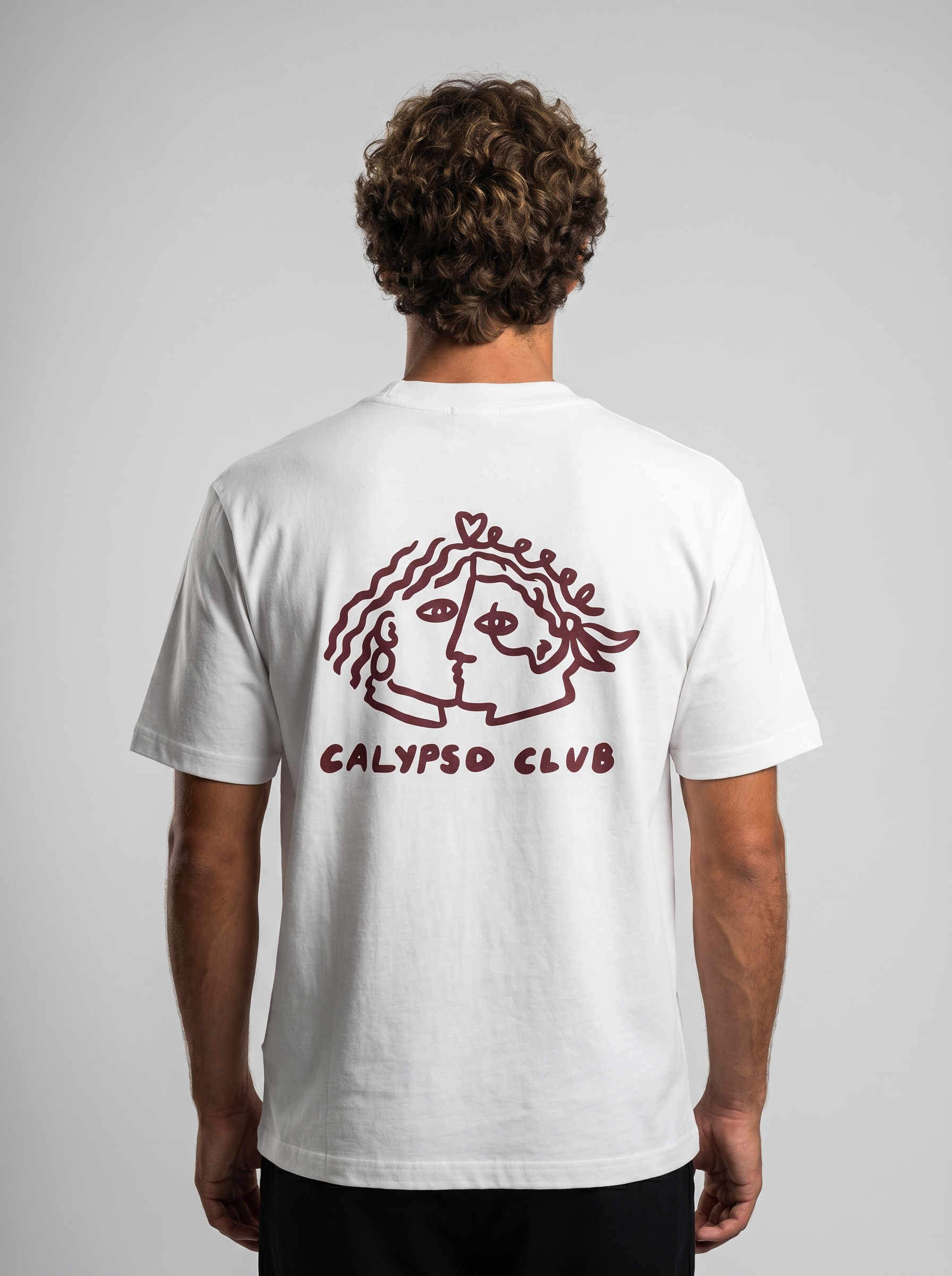 TAFANELLI T-Shirts Le Calypso T-shirt motif amour