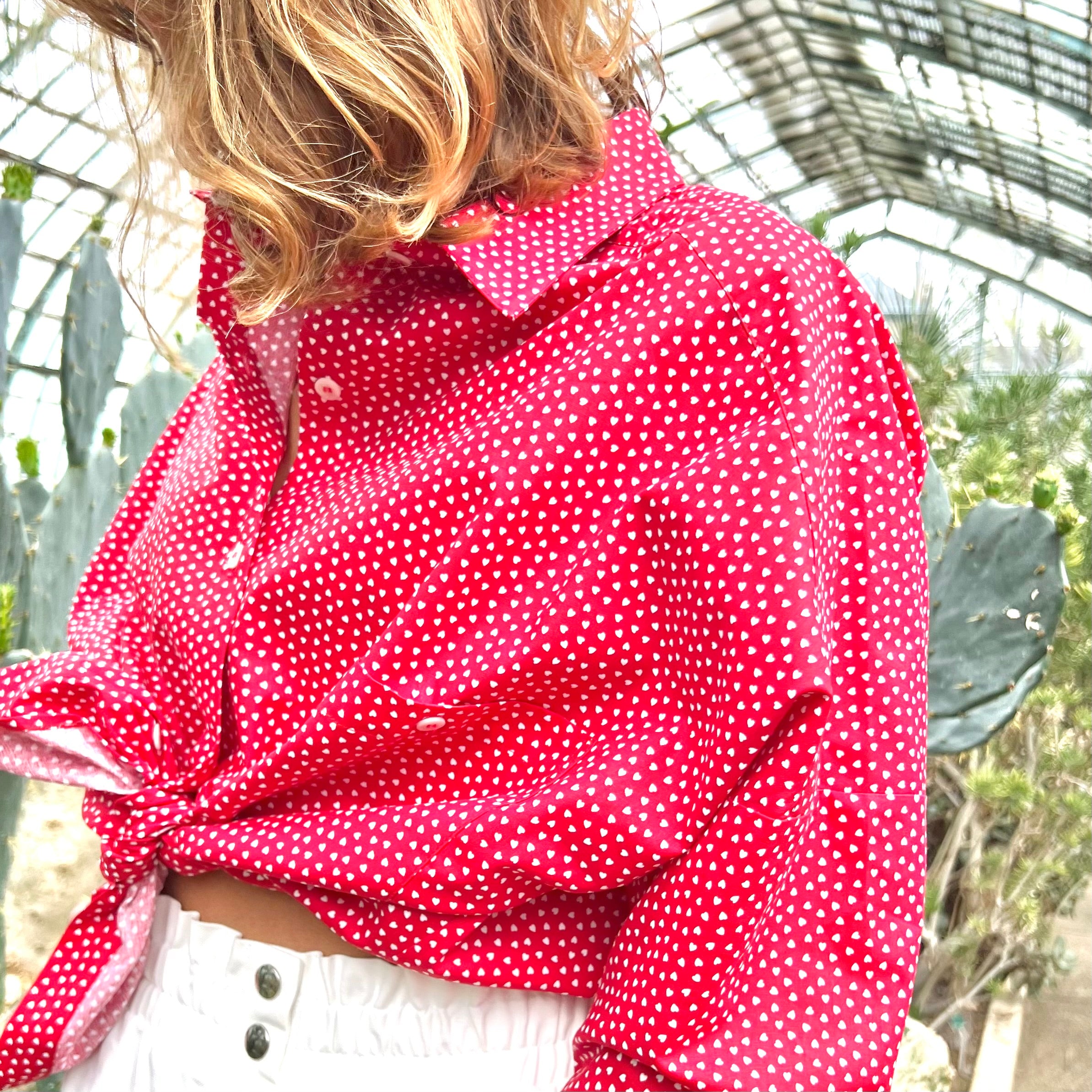 PANTRUCHE Chemises HOLIDAY coeur chemise oversize en coton S à L