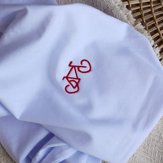 Juste Un T-shirt T-shirts Brodés Vélove t-shirt vélo brodé