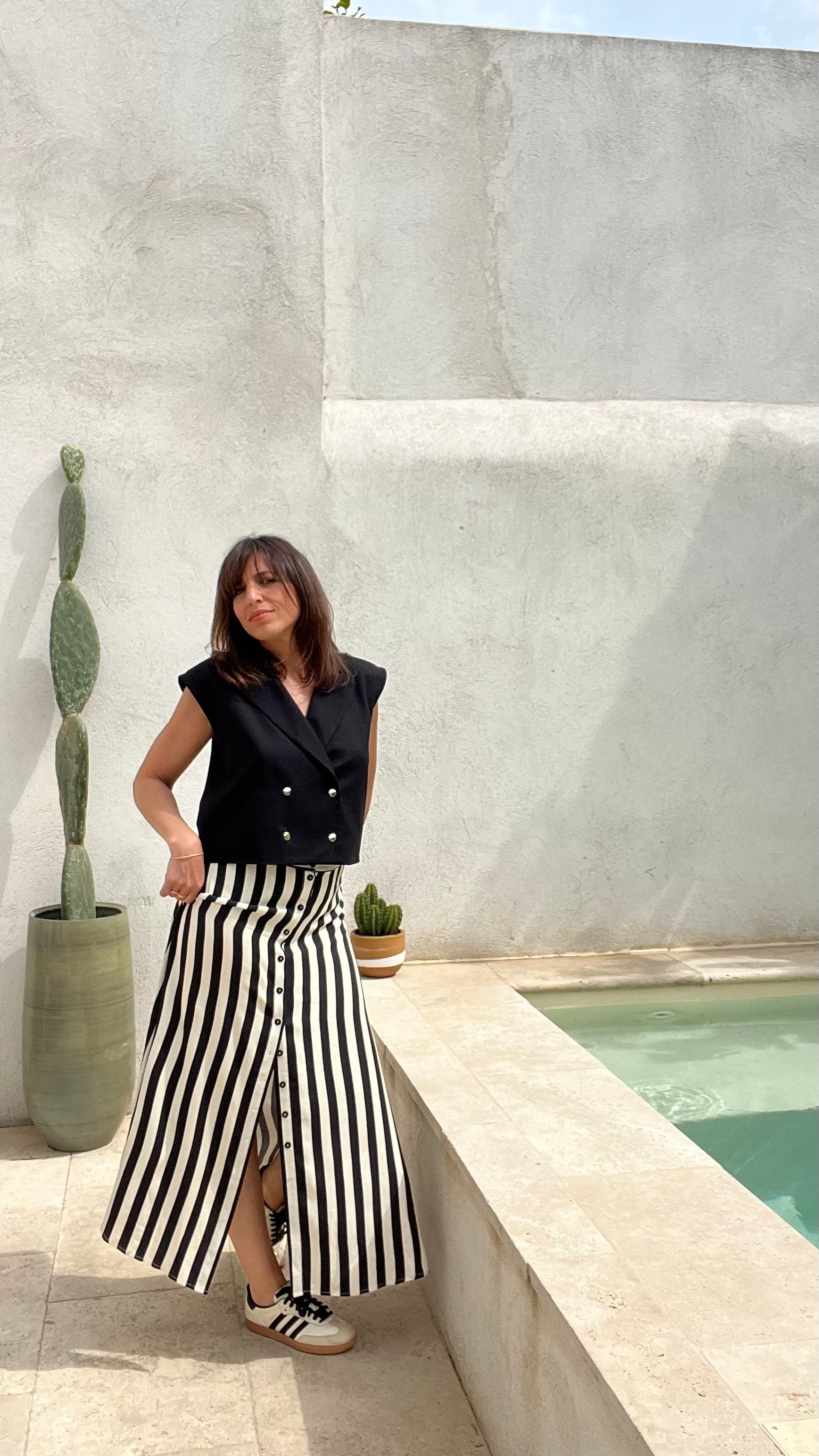 PANTRUCHE Jupes Jupe JAVANAISE circus longue rayée en viscose