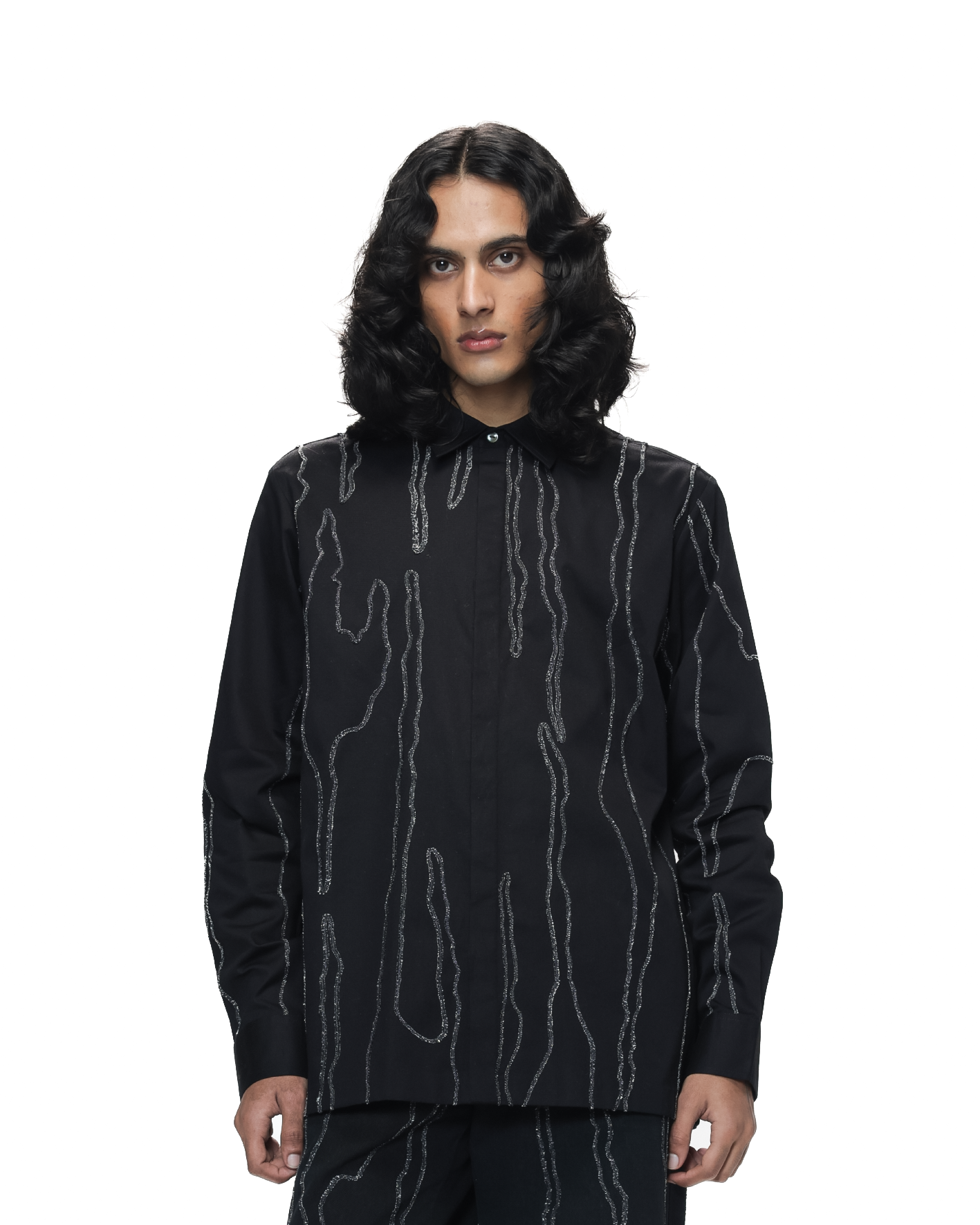 COUNTRYMADE Shirts Molten Trail Shirt chemise brodée en coton