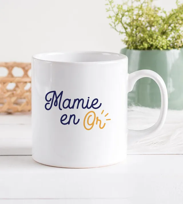Juste Un T-shirt Mugs Mamie en Or mug anse classique