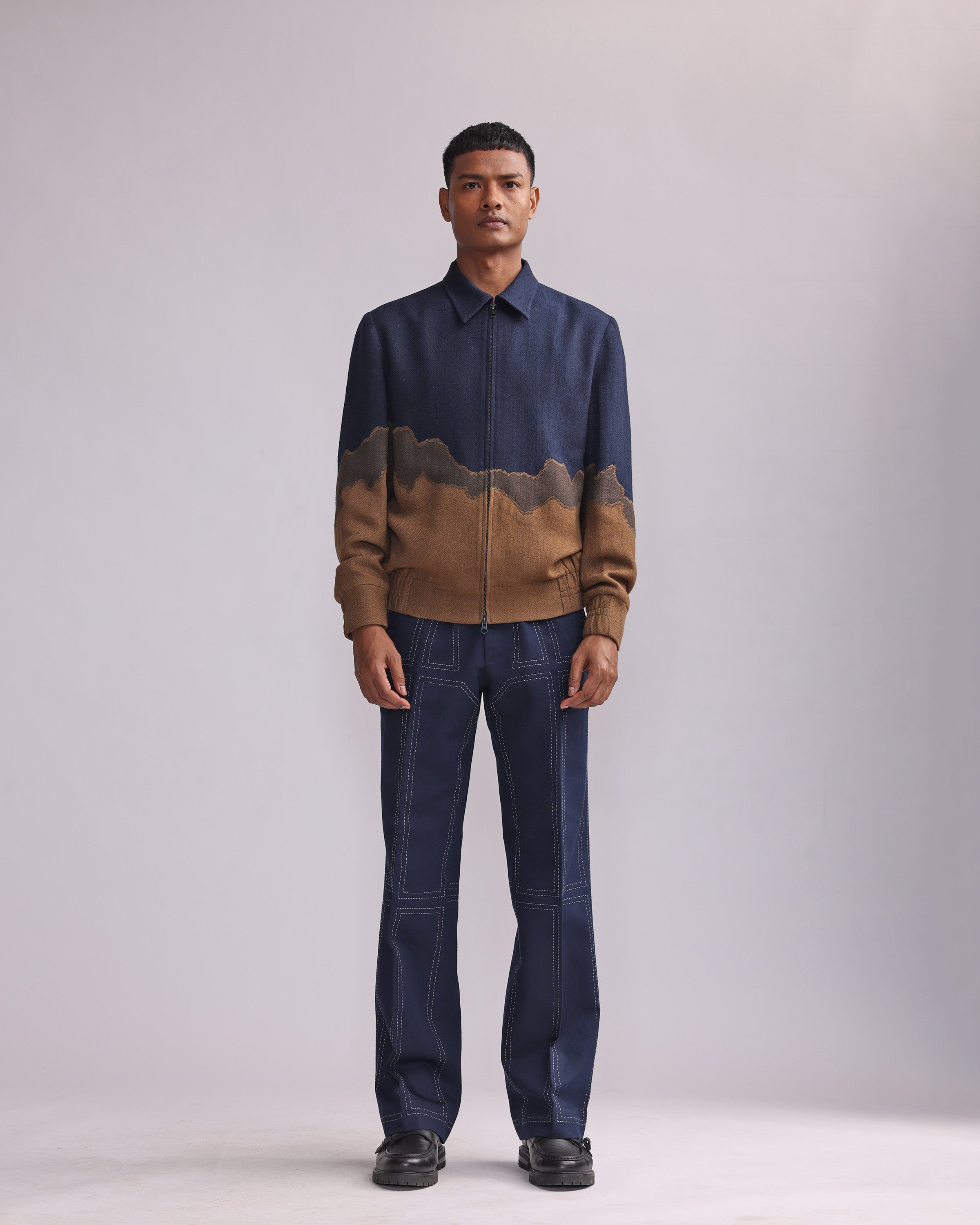 COUNTRYMADE Jackets PATCHWORK GRADIENT JACKET veste brodée sur commande