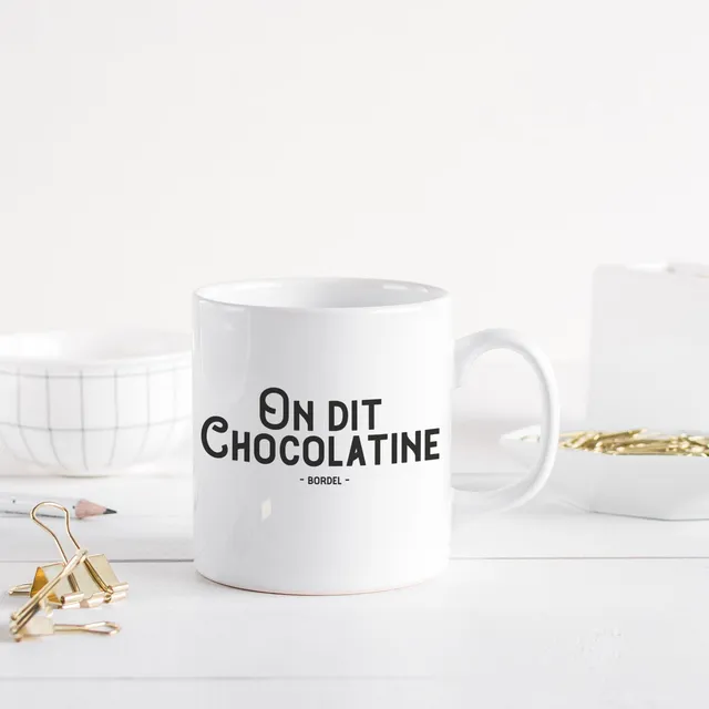 Juste Un T-shirt Mugs Mug - On dit chocolatine