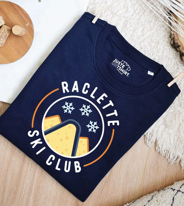 Juste Un T-shirt Sweats Imprimés Raclette Ski Club sweat imprimé coloris au choix