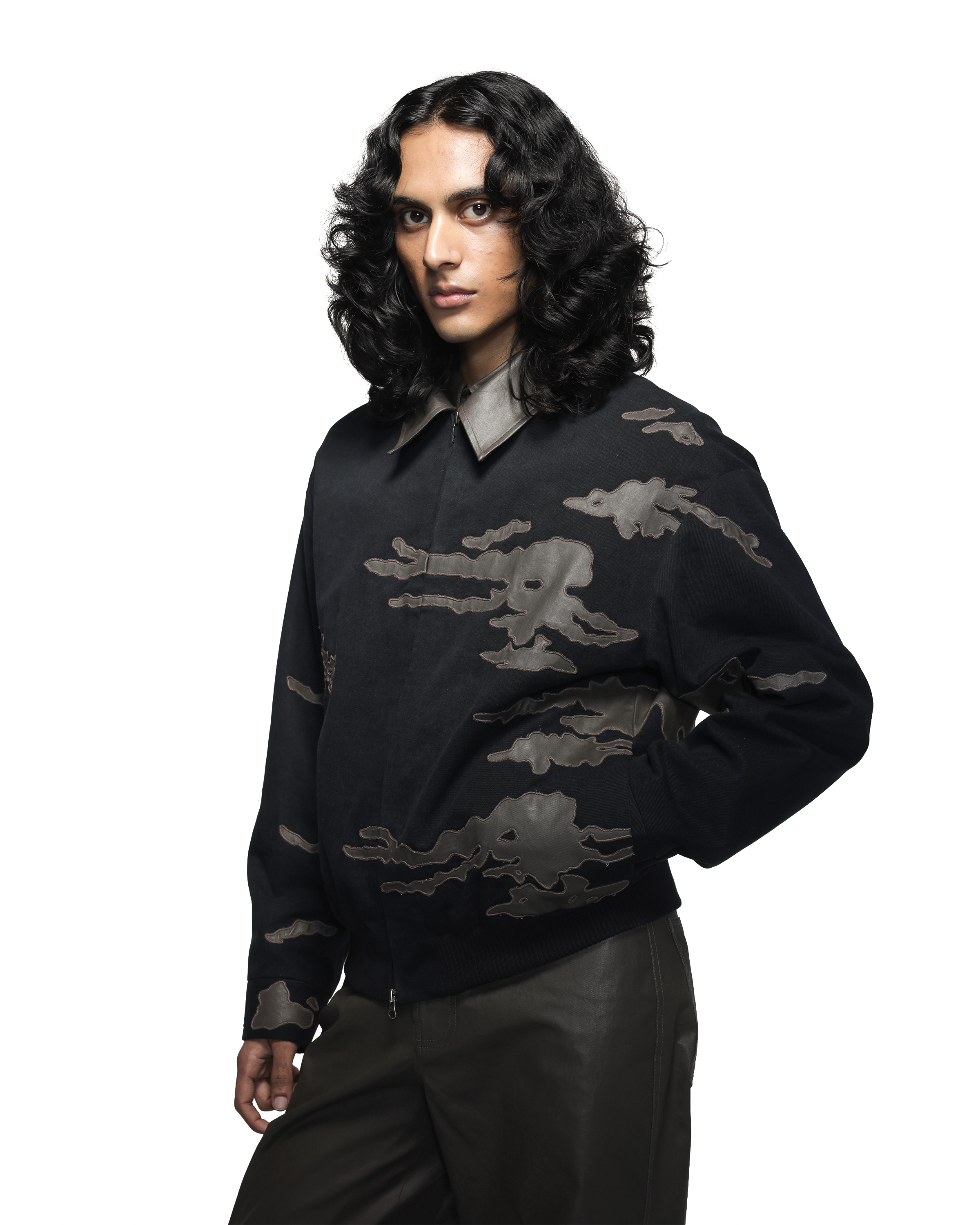 COUNTRYMADE Jackets Inferno Camo Bomber bomber camouflage en denim coton