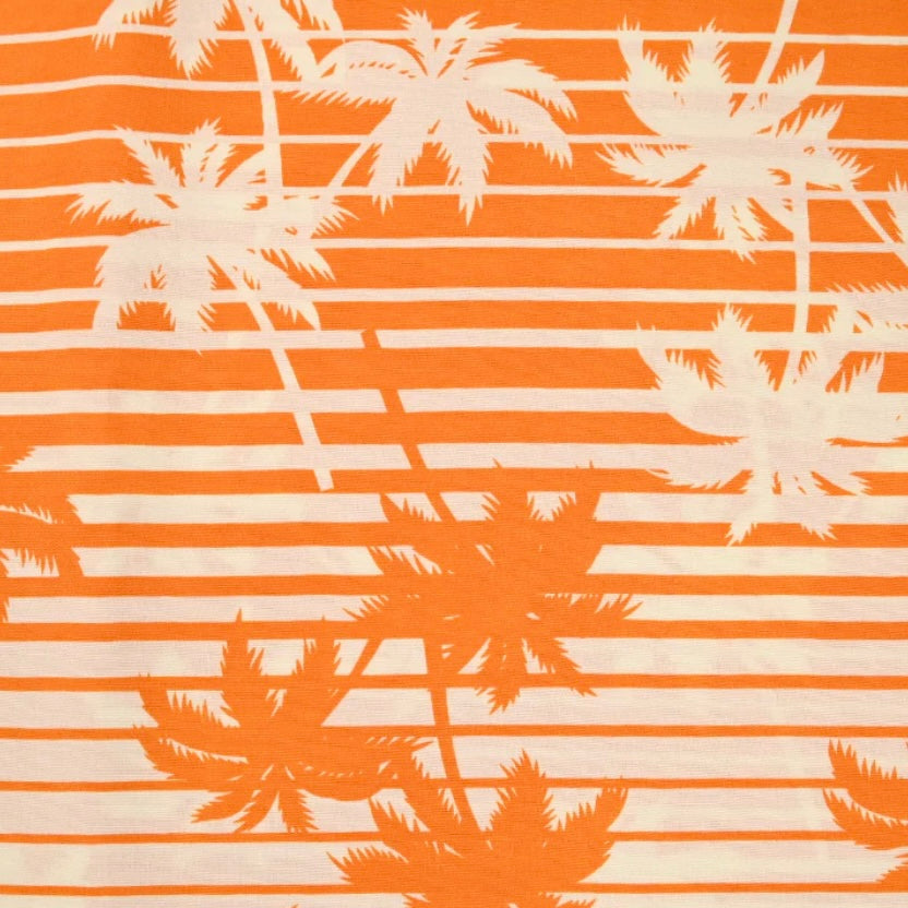 PANTRUCHE Kimonos PALMA orange kimono long taille unique en viscose