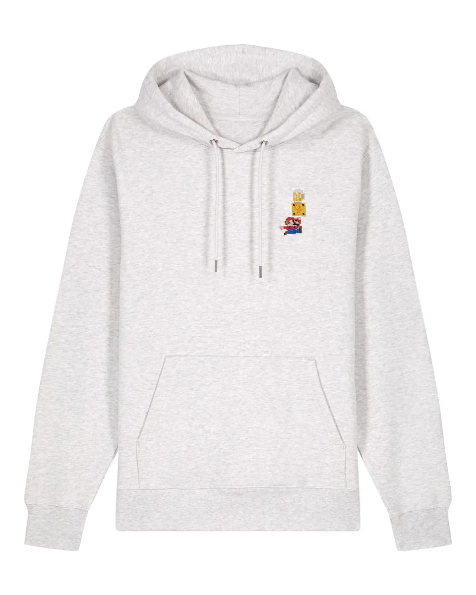 Juste Un T-shirt Sweats à Capuche Super Mario Bière sweat à capuche
