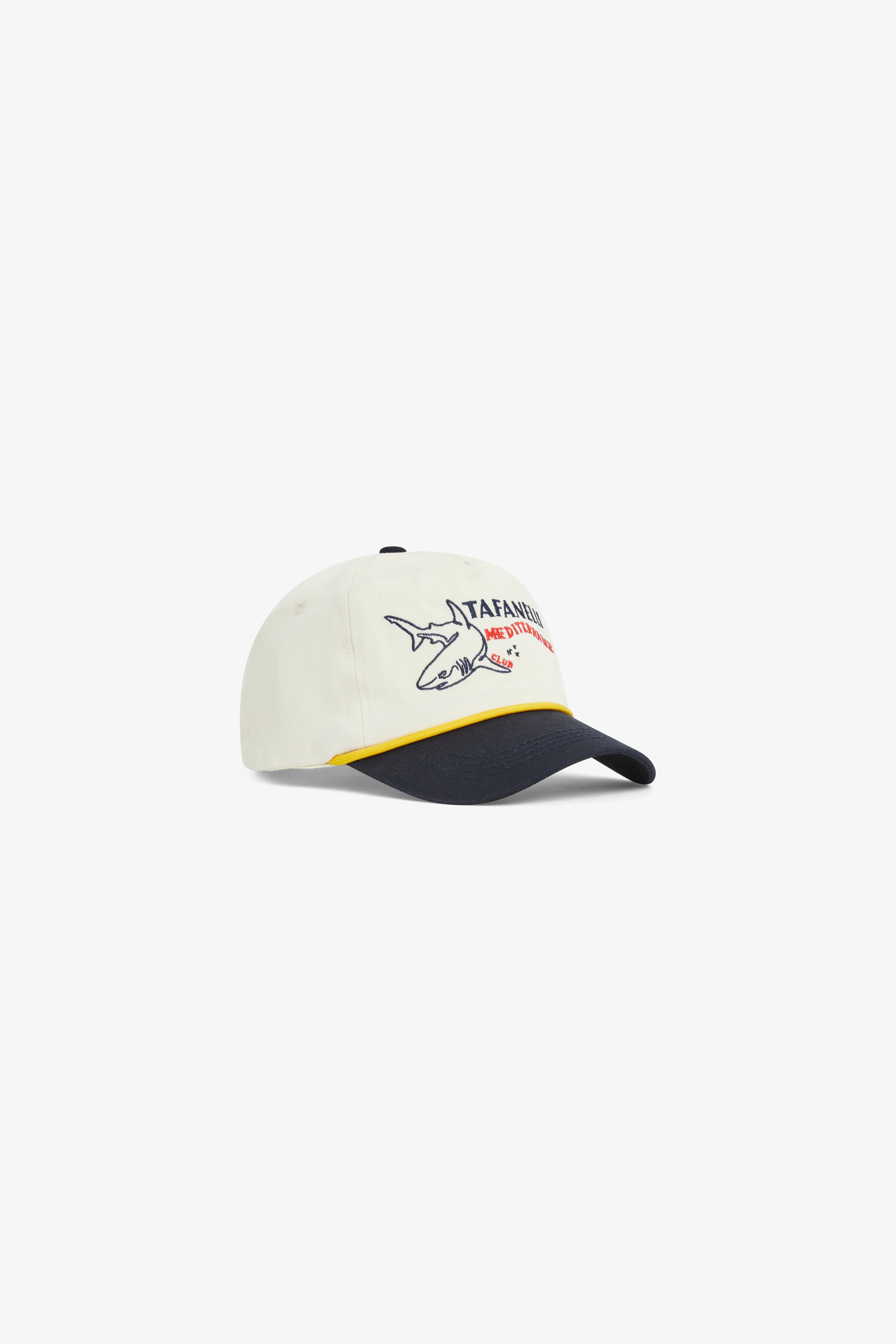 TAFANELLI Casquettes LA CASQUETTE REQUIN casquette coton crème