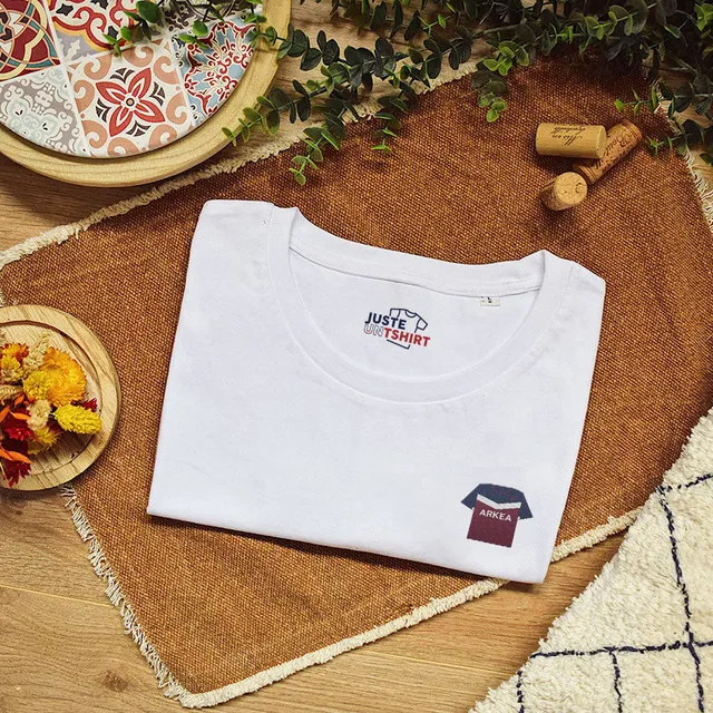 Juste Un T-shirt T-shirts Brodés UBB t-shirt brodé, supporter rugby