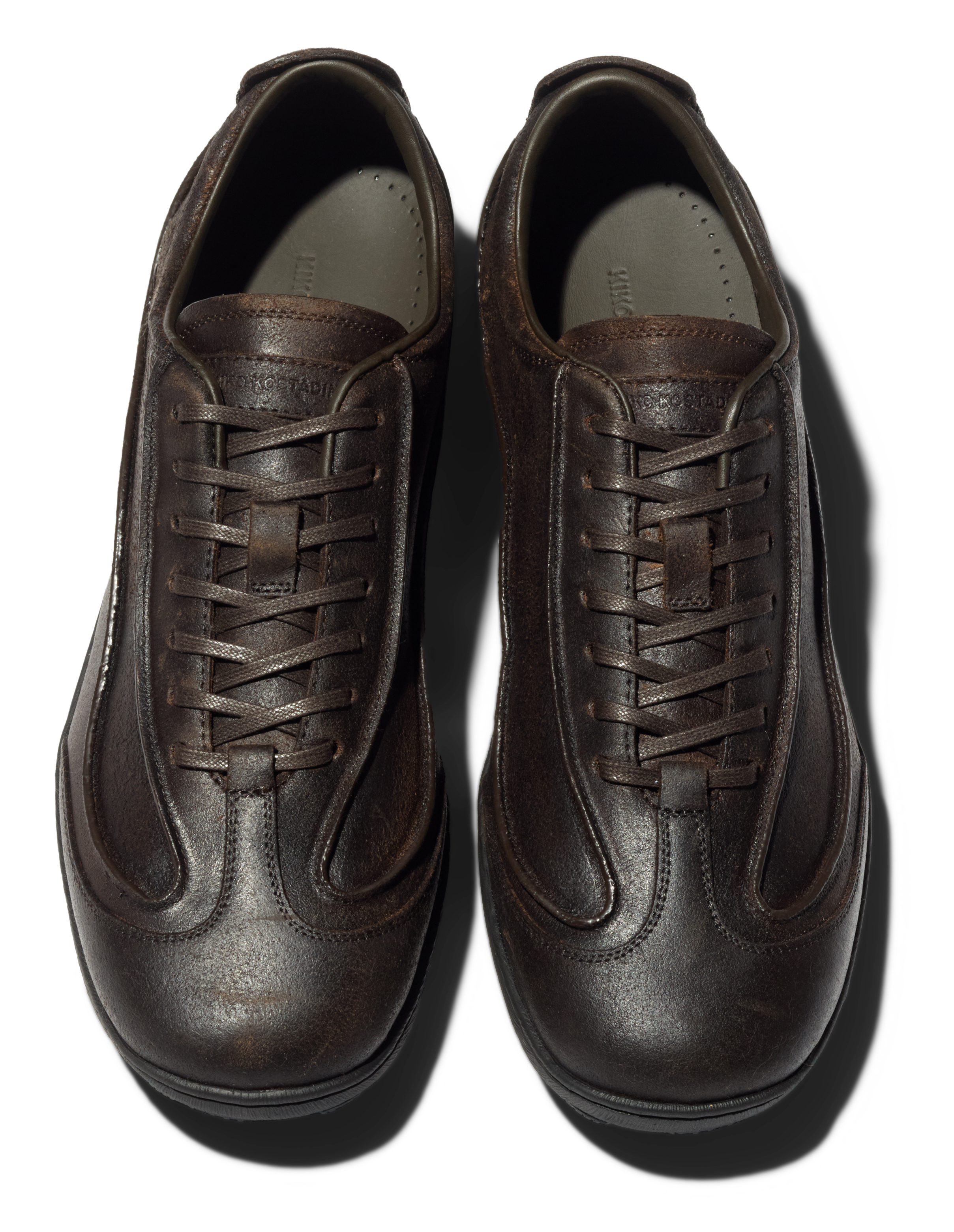 Kiko Kostadinov Shoes SARGO Shoes chaussures Antique Brown en cuir