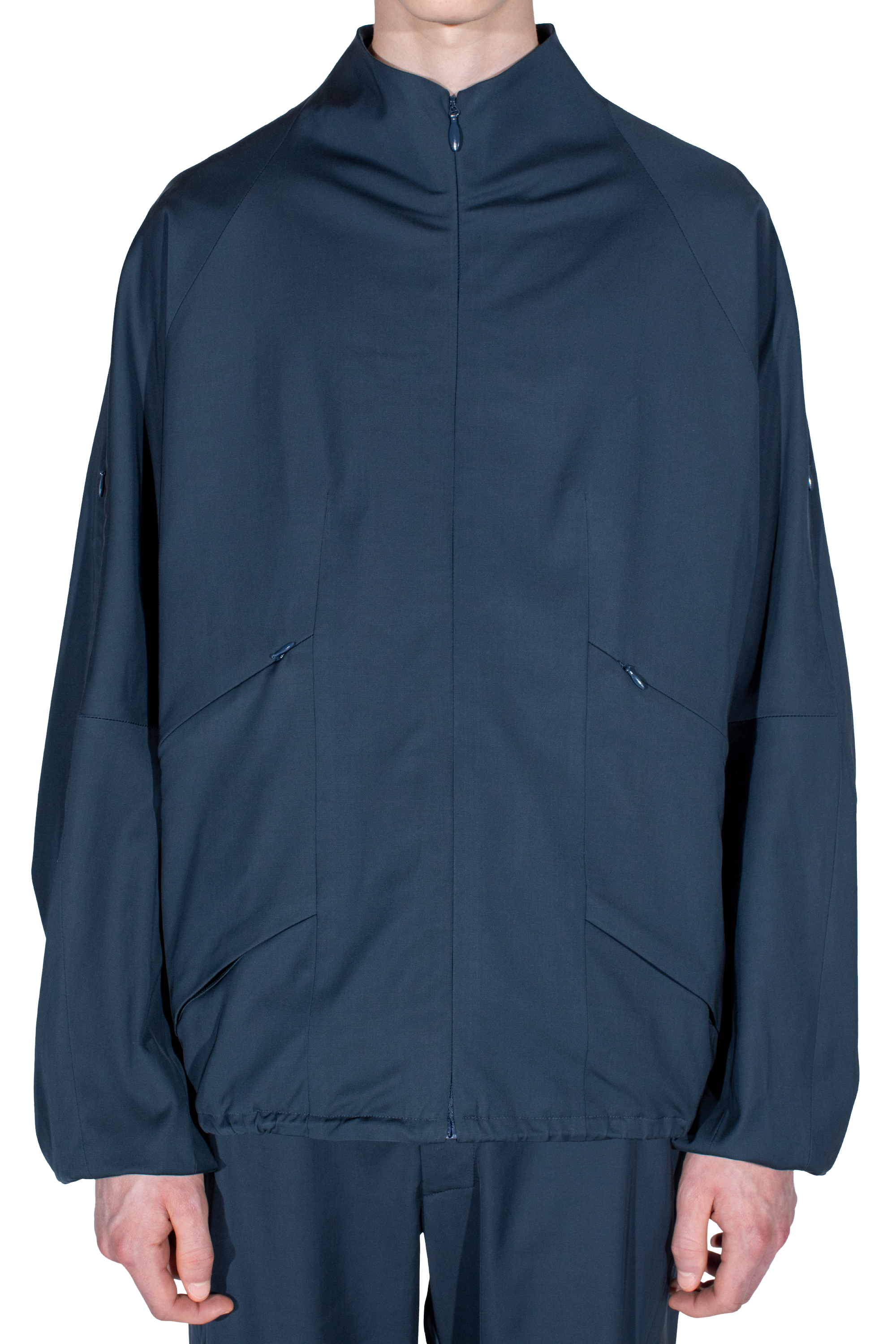 Kiko Kostadinov Outerwear ERDIKO Jacket veste bleu pétrole