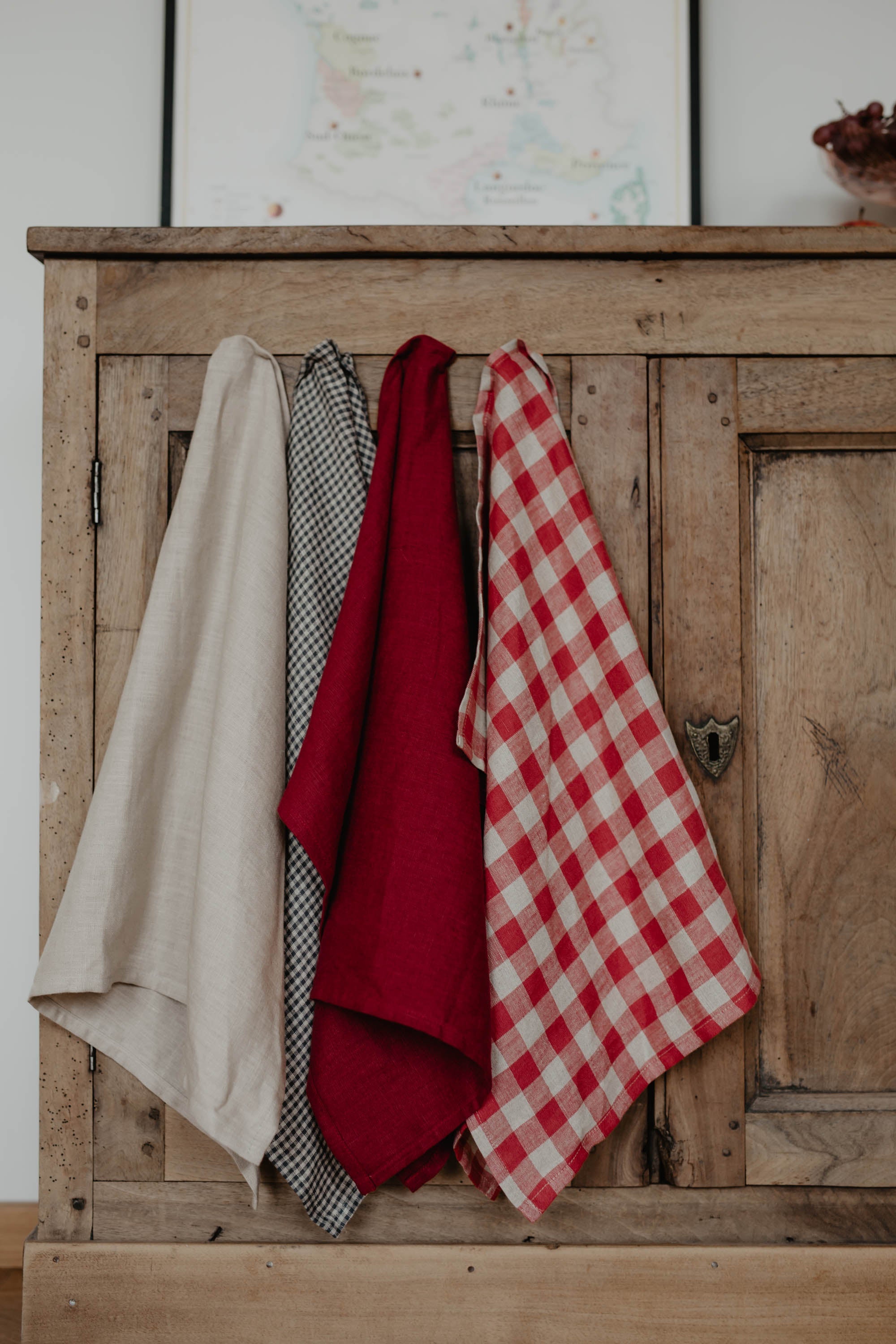 Laumė linen Home Edit torchon en lin naturel absorbant