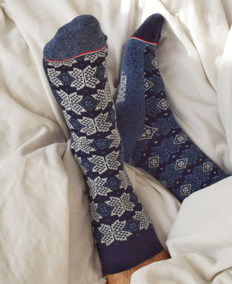 Juste Un T-shirt Chaussettes x Socksocket Les Noël chaussettes coton biologique