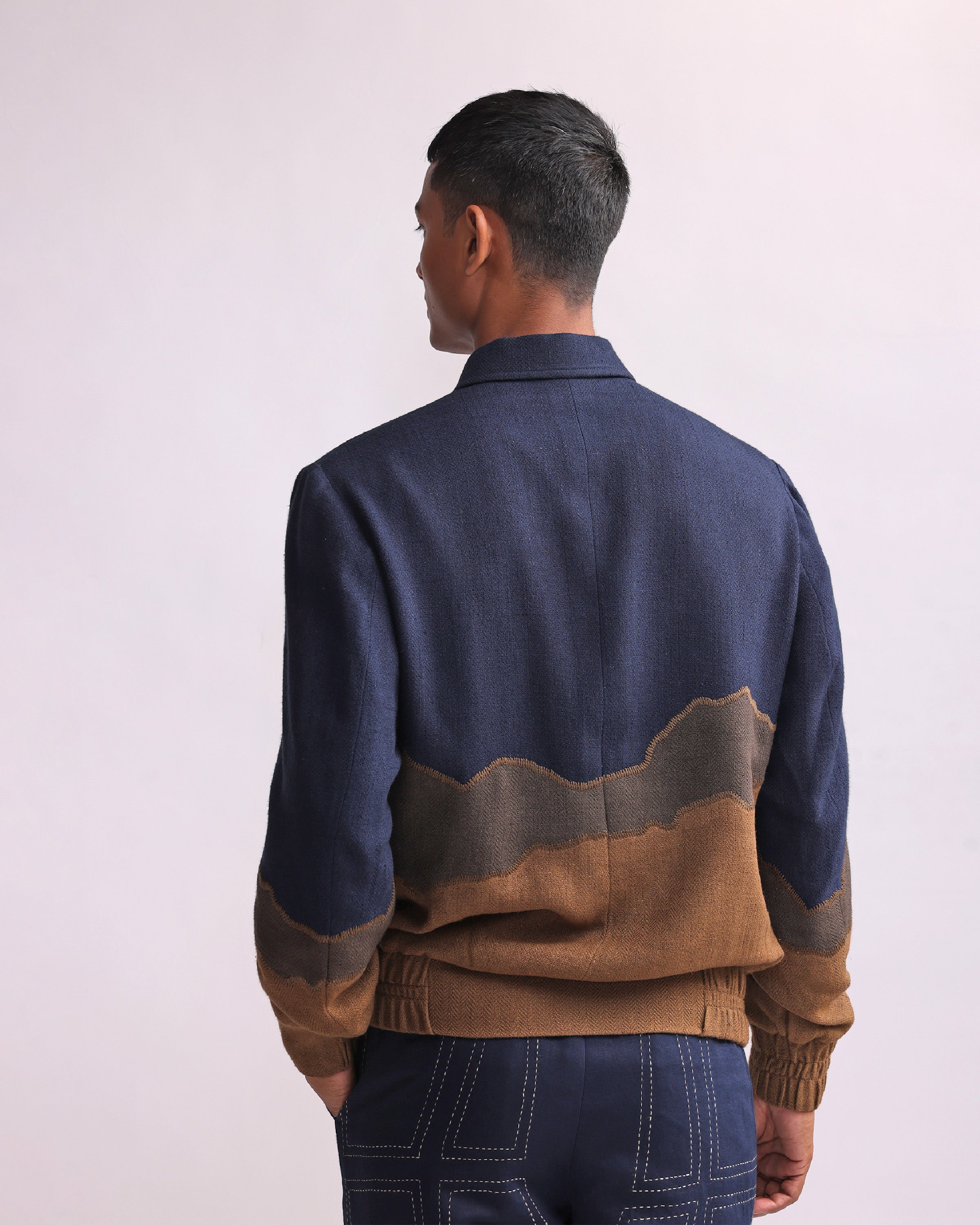 COUNTRYMADE Jackets PATCHWORK GRADIENT JACKET veste brodée sur commande